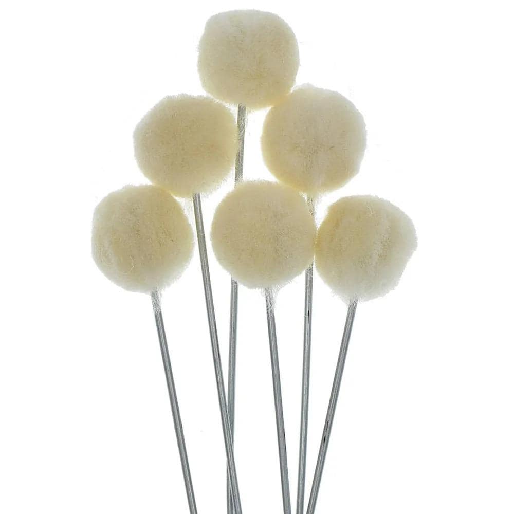 Bolas De Lana Para Teñir Cuero - 10 Piezas, Herramienta De Aplicación, Pintura Y Tintes