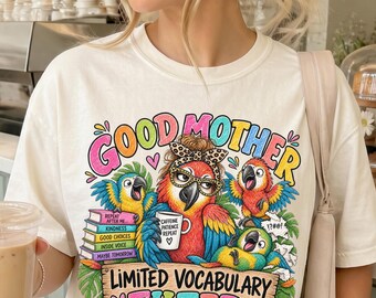 Funny Mom Shirt, Comfort Colors Tee, Swearing Mom Shirt, Cussing Mom Tee, Motherhood Humor Shirt, Mom Life Graphic Tee, Potty Mouth Mom