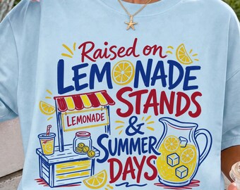Summer Mom Shirt, Comfort Colors Tee, Nostalgic Summer Shirt, Retro Summer Tee, Lemonade Shirt, Childhood Memories Shirt, Mom Life Tee