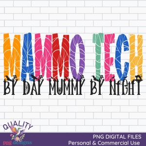 Mammography Tech Png | Halloween Sublimation Design | Halloween Mom | Fall Digital Image | DTG Digital File | Funny Graphic Image