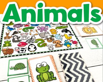 Animals I Spy Board Game for Kids