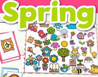 Spring I Spy Board Game