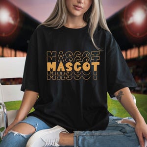 Custom School Team Name T- Shirt, School Spirit Shirt, Personalized Team Mascot Shirt, Custom College Team Shirt VLB1234