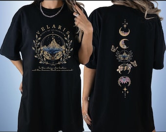 Velaris City Of Starlight Two-Sided Shirt, The Night Court TShirt, SJM Merch Shirt, Acotar Velaris ,Velaris Bookish