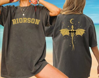 Comfort Colors Xaden Riorson Shirt, Xaden and Sgaeyl Shirt, Dragon Rider Shirt, Gift for Book Lover Tee