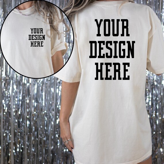 Custom Design Shirt, Personalized Logo Shirt,  Custom Logo Shirts,Custom Text Shirt, Your Business Logo T-Shirt, Team Logo Shirt VLB616