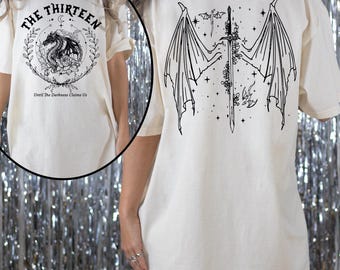 The Thirteen Throne Of Glass  Shirt , We Are The Thirteen Shirt , From Now Until The Darkness Claims Us  VLB929