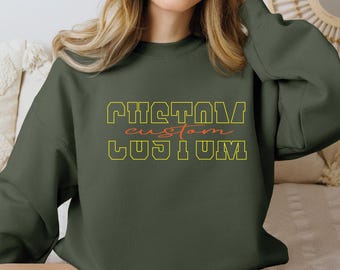 Custom Team MascotSweatshirt & Hoodie, Personalized School Mascot Sweatshirts, Favorite Team Sweatshirt, School team tee, VLB740