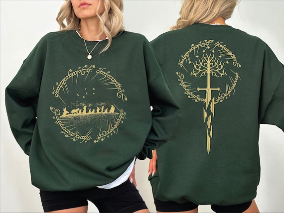 Fantasy Book Sweatshirt and Hoodie, Shards of Narsil Sweatshirt, Funny Second Breakfast Tee, Ideal Gift for Book Lover