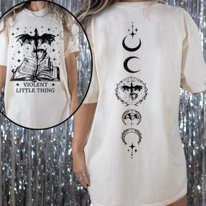 Dragon Riders Shirt: Violent Little Thing Tee - Violet Sorrengail