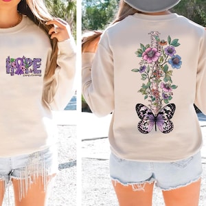 Lupus Awareness Sweatshirt & Hoodie, Lupus Awareness Month Sweatshirt, Lupus Warrior Sweatshirt, In May We Wear Purple Sweatshirt VLB1010