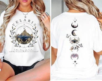 Velaris City Of Starlight Two-Sided Shirt, The Night Court TShirt, SJM Merch Shirt, Acotar Velaris ,Velaris Bookish VLB534