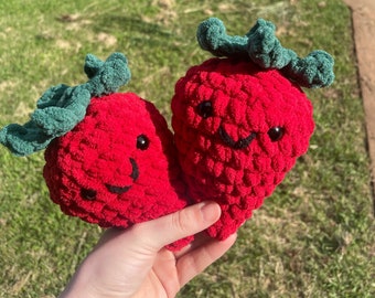 Crochet Amigurumi Fraise