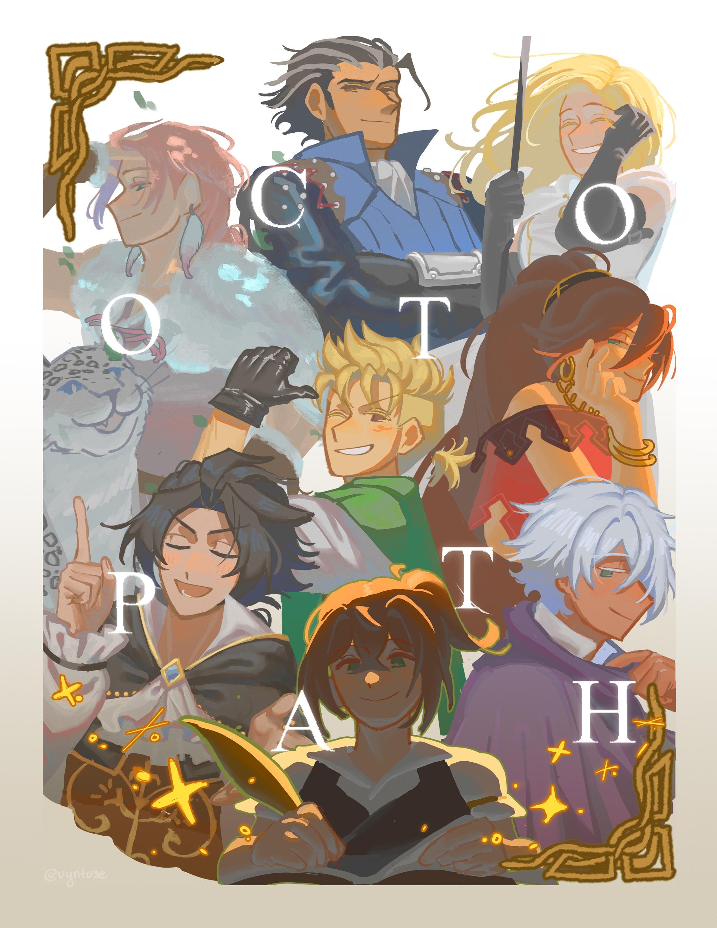 Octopath Traveler I Print - Etsy