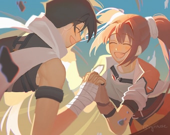 Trails in the Sky SC Joshua/Estelle Print