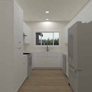 FDH1279 Floor Plan Set - 1279 Sq Ft / 3 Beds / 1 Bath / 2 Car Garage ...
