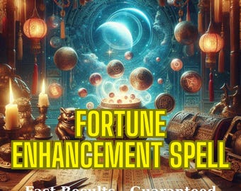 Fortune Enhancement Spell – Wealth & Abundance – Manifest Financial Success - Prosperity