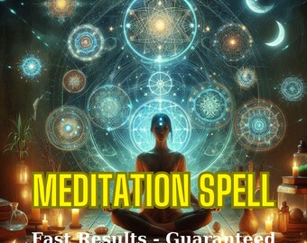 Meditation Spell – Enhance Mindfulness & Inner Peace – Spiritual Relaxation - Clarity