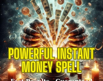 Powerful Instant Money Spell – Attract Wealth & Financial Abundance Fast – Manifest Money Quickly