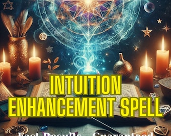 Psychic Abilities Boost Spell – Intuition Enhancement for Spiritual Insight & Inner Guidance