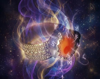 Pre-Bound Silas Djinn Ring | Safe Wish Granting | No Rituals Required