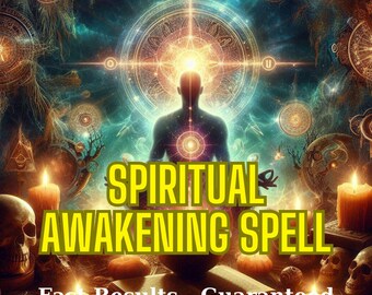Spiritual Awakening Spell – Awaken Your Inner Light & Transform Your Life – Divine Transformation