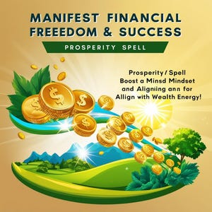 Manifest Financial Freedom & Success | Prosperity Spell to Boost Your Mindset and Align with Wealth Energy