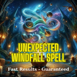 Manifest Fast Cash - Unerwarteter Windfall Zauber für finanzielles Glück & Wohlstand
