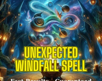 Manifest Fast Cash – Unexpected Windfall Spell for Financial Luck & Abundance
