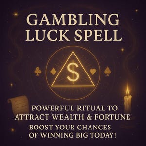Spielendes Glück Zauber: Kraftvolles Ritual, um Reichtum und Glück anzuziehen – Steigere Deine Chance heute groß zu gewinnen!
