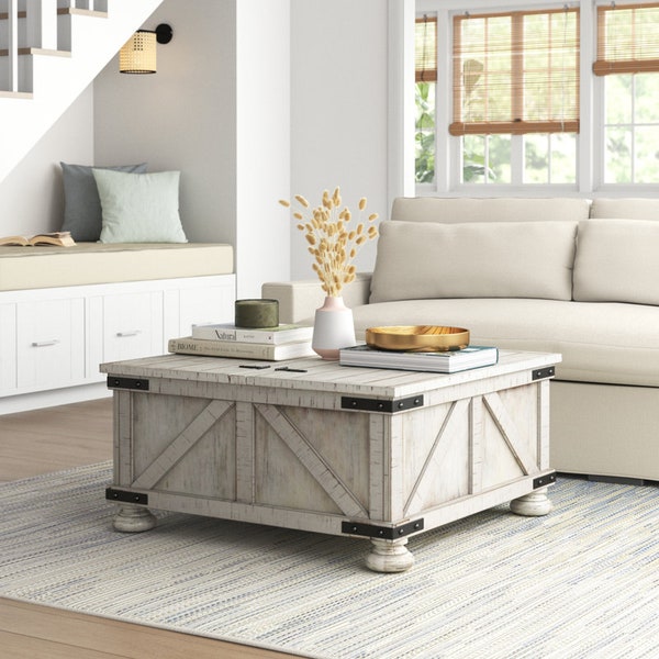 Image showcasing Lift Top Modern Coffee Tables You'll Love | Wayfair