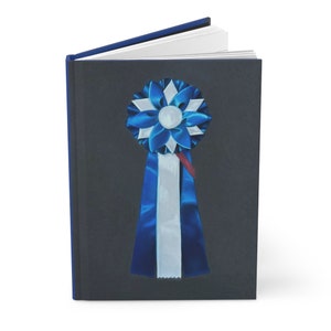 Hardcover Blue Ribbon Journal