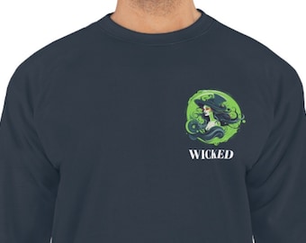 ウィキッド ブロードウェイ ミュージカル スウェットシャツ、ウィキッド ブロードウェイ 新ミュージカル セーター、ウィキッド ブロードウェイ ベストセラー スウェットシャツ、オズの魔女 パーカー