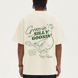 Silly Goose Club T-Shirt, 100% Cotton T-Shirt
