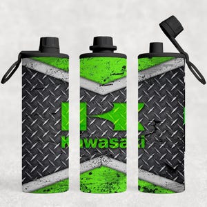 Kawasaki Green Travel Coffee Mug - Gifts for Men Dad Cup