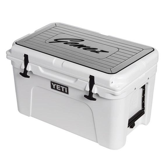 Personalized, YETI 45 Qt tundra, Cooler Lid Covers, Yeti Cooler Accessories,  Made From Closed Cell Eva Foam, Non-skid Surface 