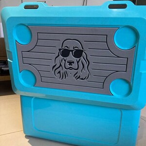 Funda para hielera Yeti personalizada de 45 qt, tapa de espuma EVA antideslizante imagen 13