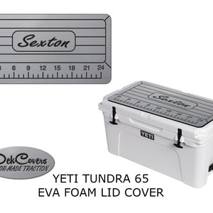 Custom YETI Cooler SeaDek Pad - Best Ice Chest Accessories