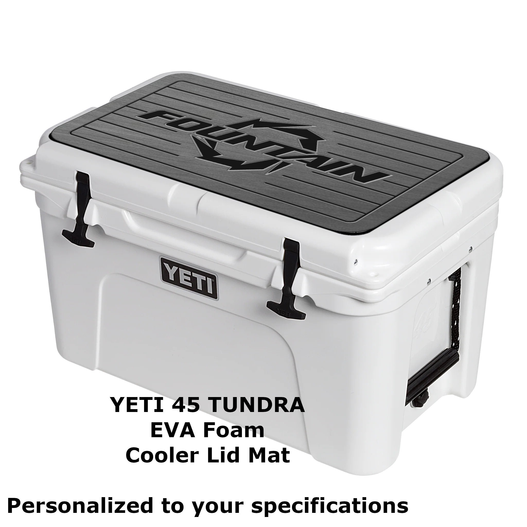 Personalized, YETI 45 Qt tundra,cooler Lid Covers, Yeti Cooler