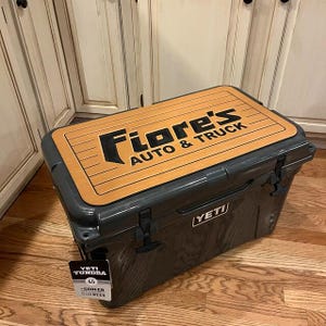 Personalized YETI Roadie 48 Cooler Lid Cover: Non-Skid EVA Foam image 6