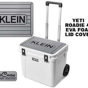 Personalized YETI Roadie 48 Cooler Lid Cover: Non-Skid EVA Foam