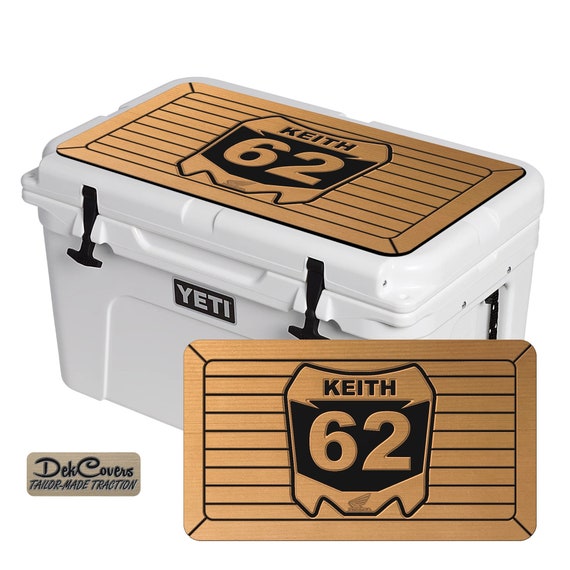 Personalized, Yeti Cooler Accessories, Cooler Lid Covers, YETI 45 & 65 Qt  tundra, Closed Cell Eva Foam 