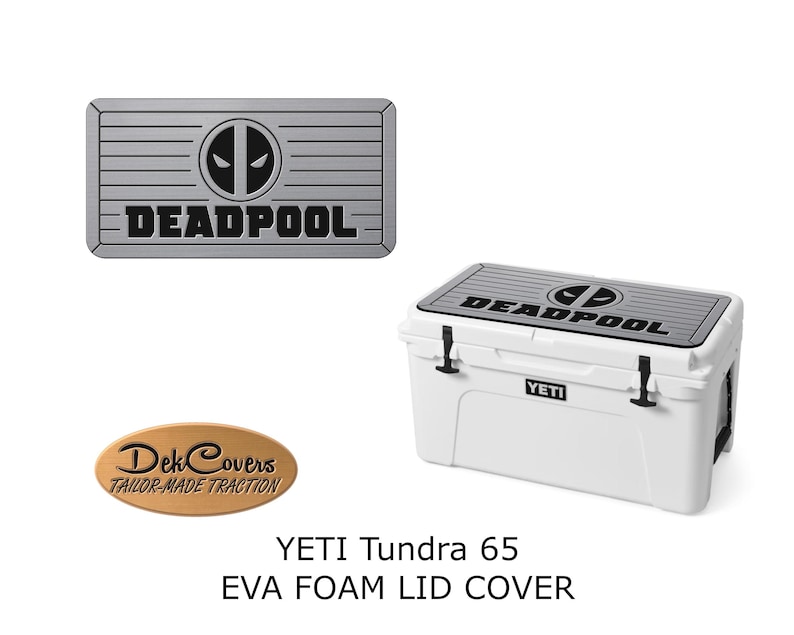 Personalized, YETI , ALL SIZES, Cooler Lid Covers, Yeti Cooler Accessories, Made from Closed Cell Eva Foam, Non-Skid Surface image 1