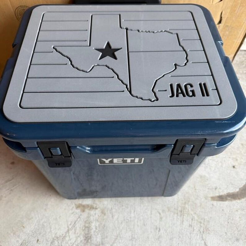 Personalized YETI Roadie 60 Cooler Lid Cover, Non-Skid EVA Foam Bild 19