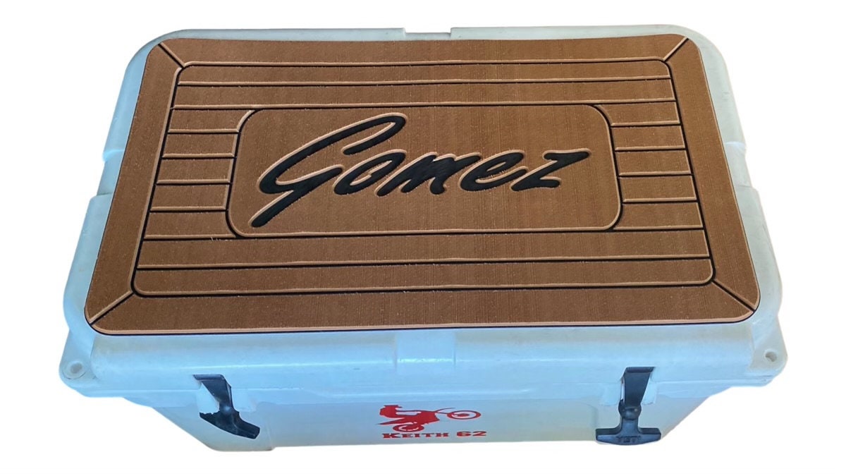 Personalized, YETI 45 Qt tundra, Cooler Lid Covers, Yeti Cooler