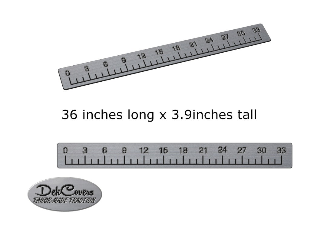 EVA Foam Fishing Ruler Sticker, Non-skid Cooler Accessory (36-inch) - Etsy