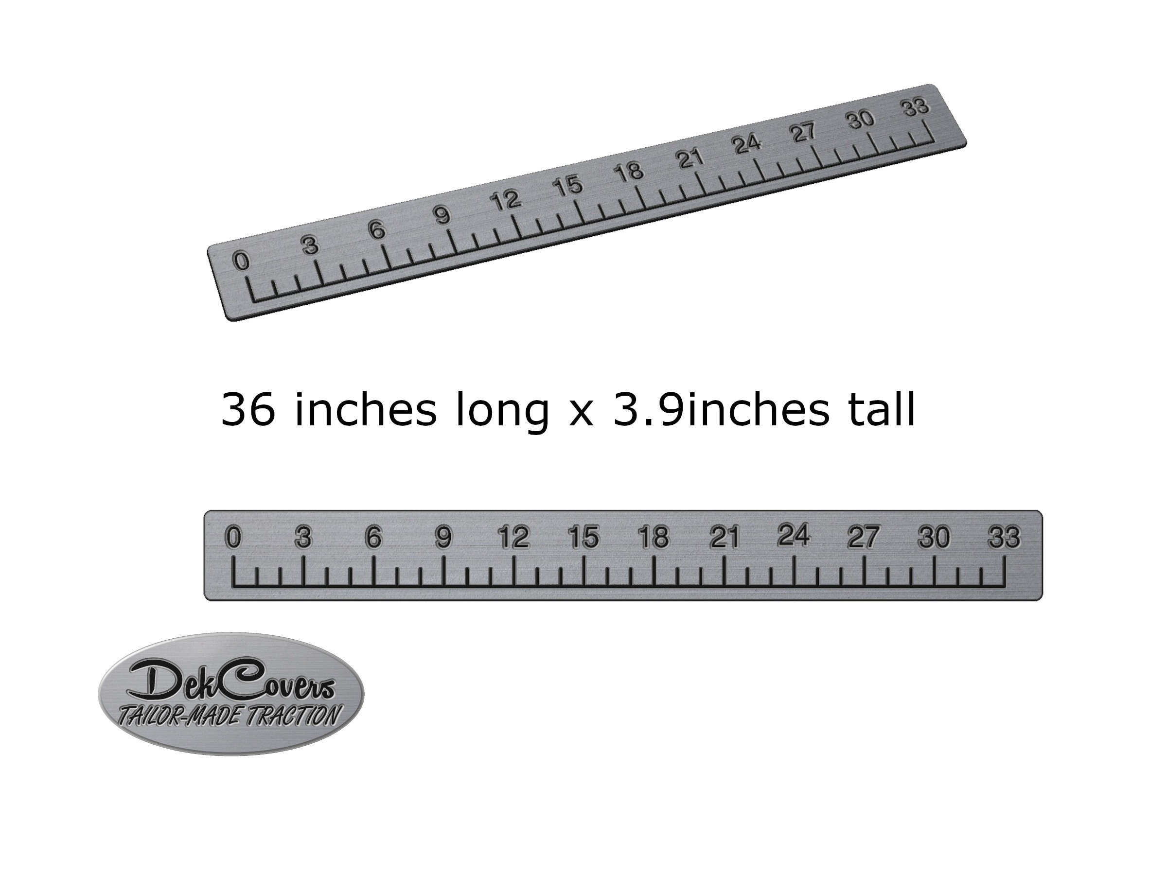 Guidelines Non-Slip Quilting Ruler with One-Piece Slide & Snap Fabric Guide  