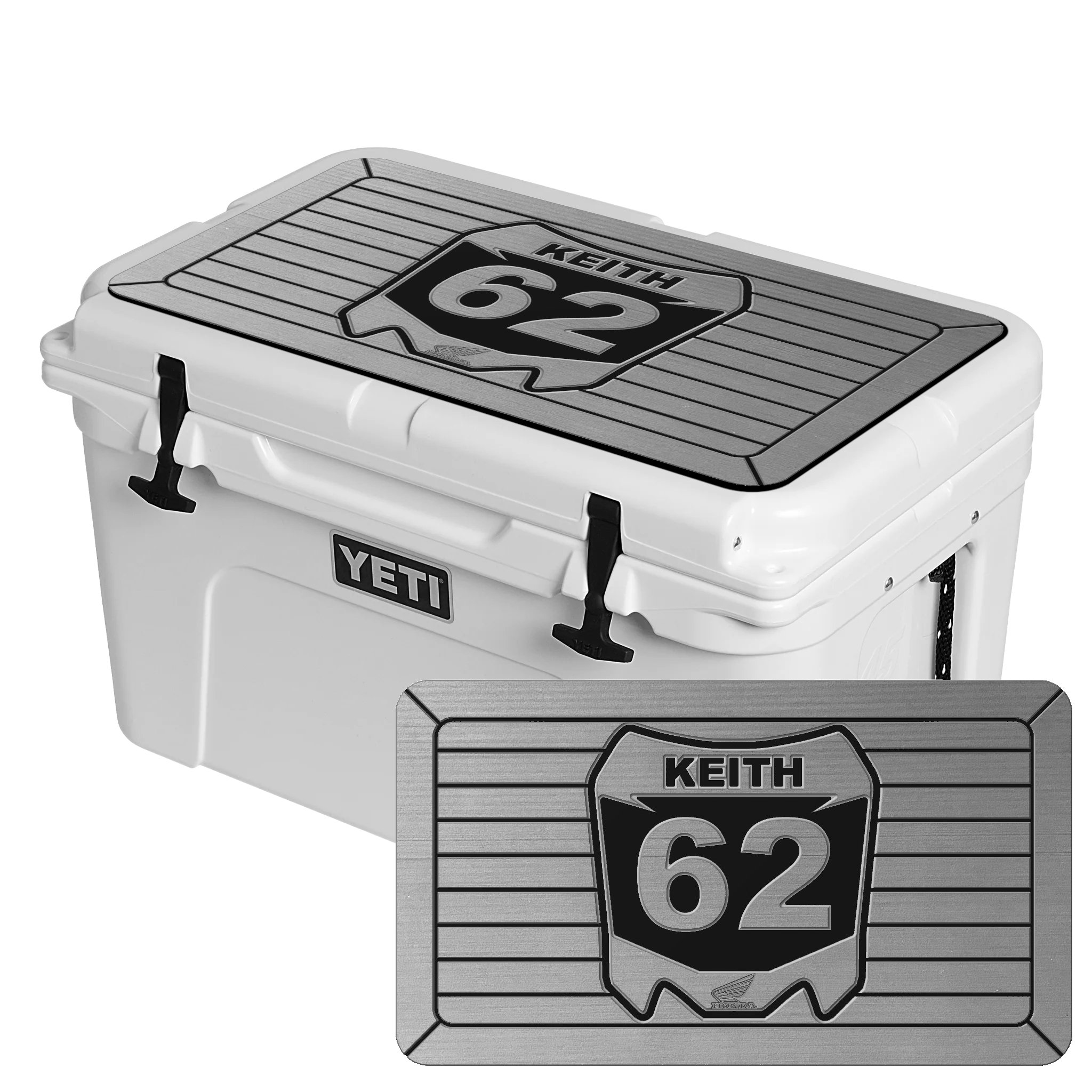 Personalized, Yeti Cooler Accessories, Cooler Lid Covers, YETI 45 & 65