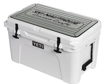Personalized Yeti 45qt Cooler Pad Cover, Non-Skid EVA Foam Lid