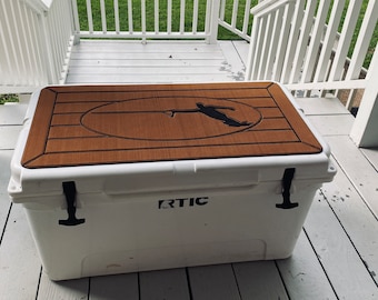 Custom EVA Foam Cooler Lid Cover, Non-Skid, fits YETI 45qt